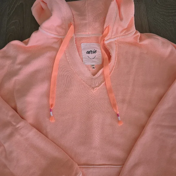 Aerie Hooded Tunic Sweatshirt XS NEW - Picture 2 of 3